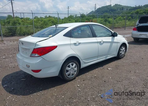 2013 Hyundai Accent Gls из США, поврежденный, VIN KMHCT4AE5DU584668
